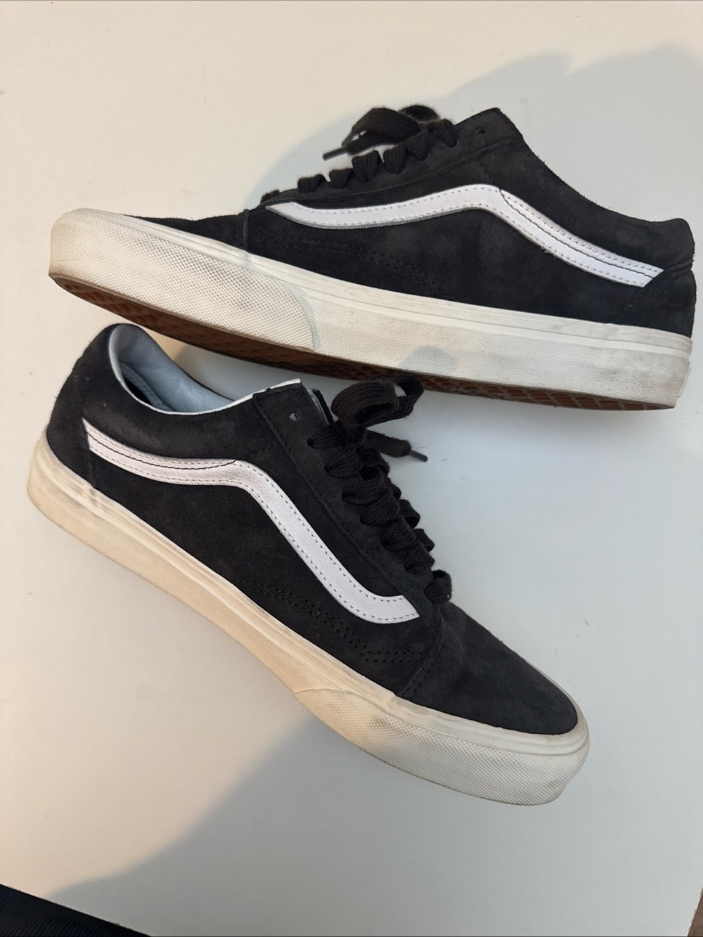 Vans Old Shook After Dark / Brown Pig Suede Men’s 8.5